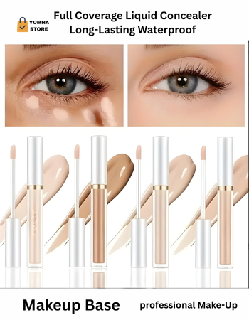 6-Color Matte Concealer – Waterproof, Long-Lasting, Lightweight & Oil-Control Formula