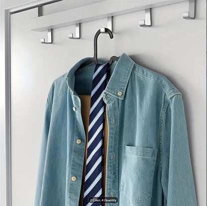 6 Pcs Plastic Clothes Hangers