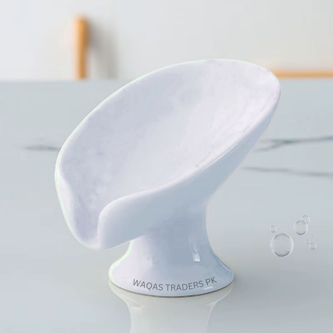Newstyle Leaf Shape Soap Box Drain Soap Holder