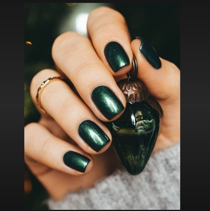 Diamond Acrylic Fake Nails Set