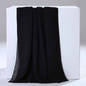 Black Luxury Chiffon scarf  for Women & Girls