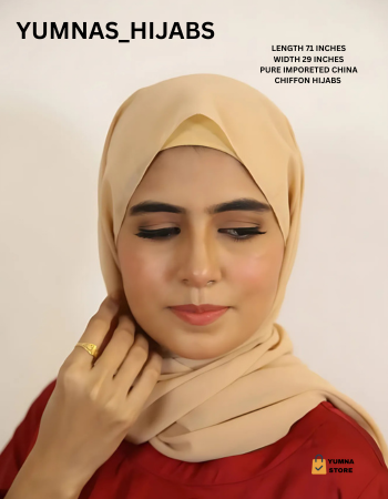 SKIN HIJAB Luxury Chiffon Hijab for Women & Girls