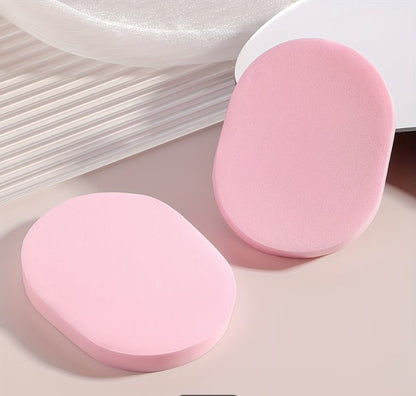 Pack Of 2 Facial Cleansing Sponge Puff – Soft Face Wash Pad | Makeup Remover Sponge for Deep Cleaning, Exfoliation & Skincare