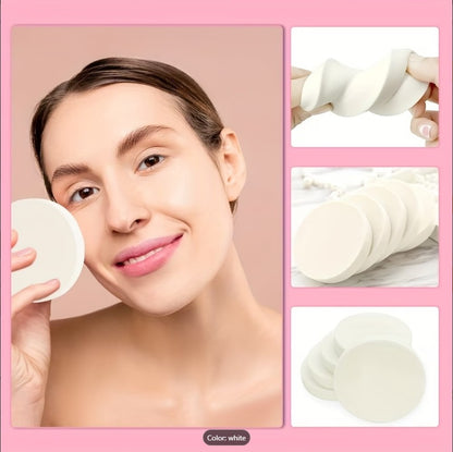 Round Makeup Sponges – Dual Use Wet & Dry Foundation Sponge