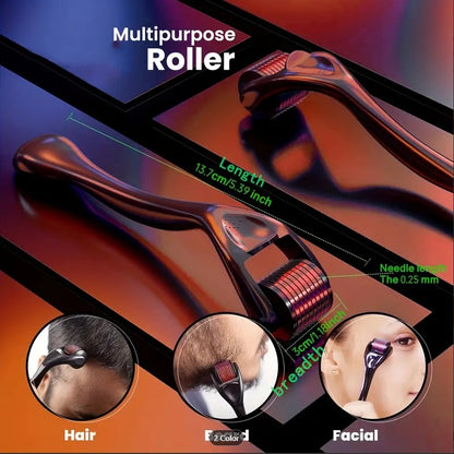 540 Needle Derma Roller | Fine Line & Wrinkle Reduction Tool