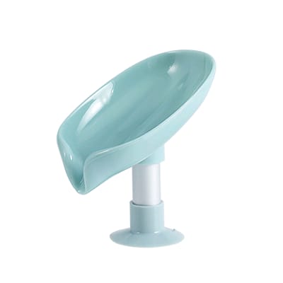 Newstyle Leaf Shape Soap Box Drain Soap Holder