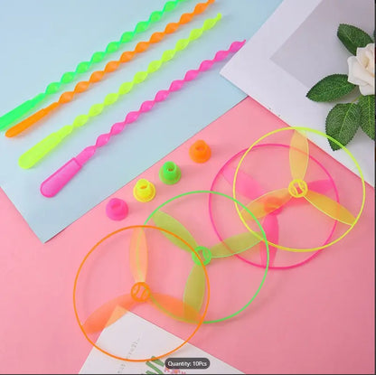 Flying Colorful Helicopter Toys