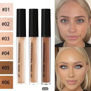 6-Color Matte Concealer – Waterproof, Long-Lasting, Lightweight & Oil-Control Formula