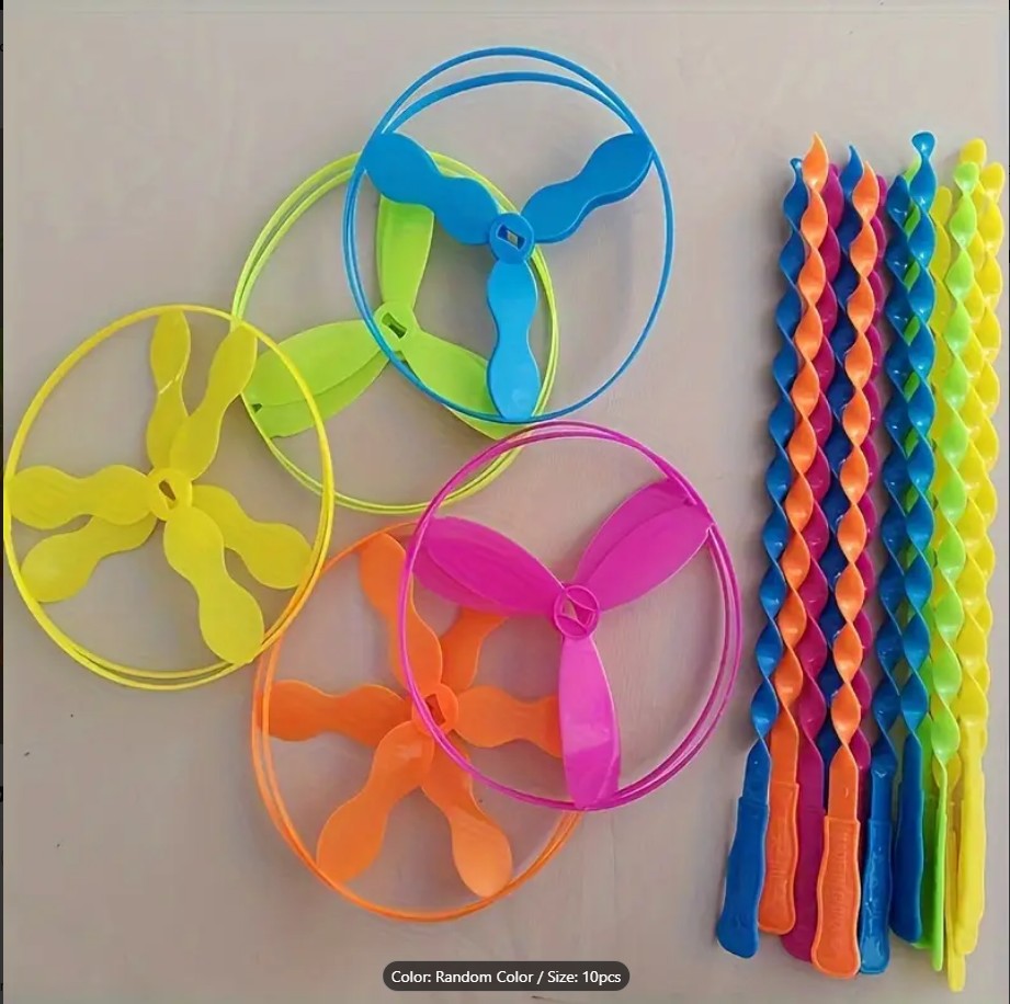 Flying Colorful Helicopter Toys