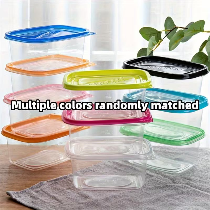 10pcs Stackable Reusable Lunch Boxes