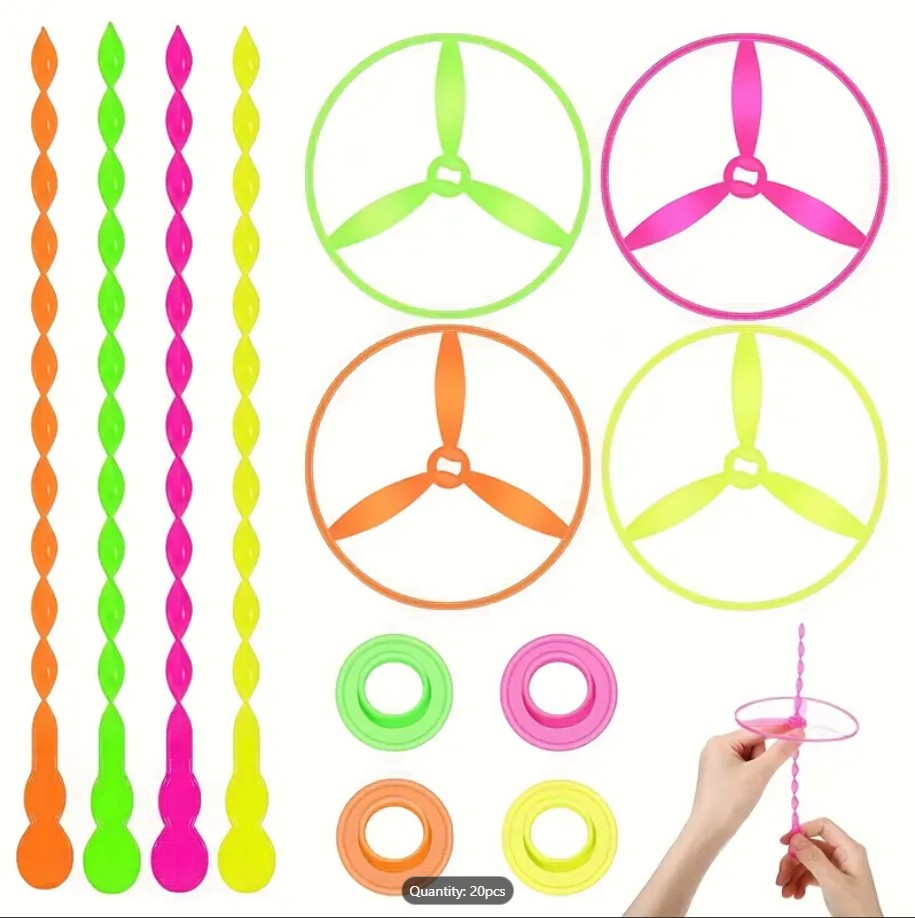 Flying Colorful Helicopter Toys