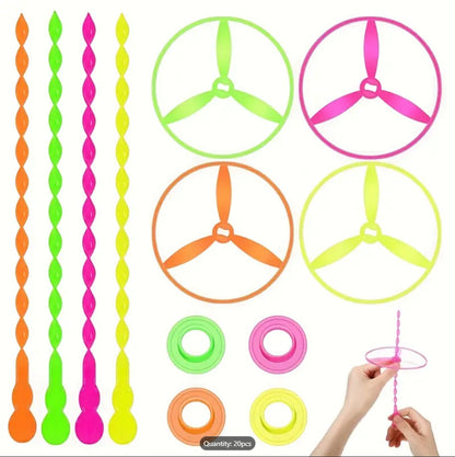 Flying Colorful Helicopter Toys