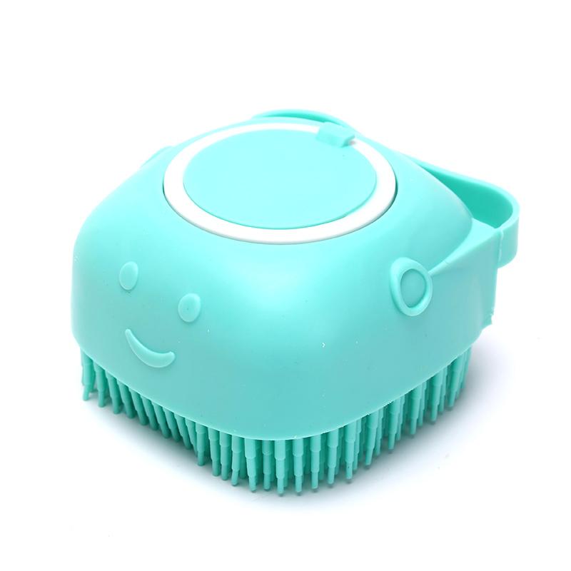 Silicone Bath Body Brush with Soap Dispenser
