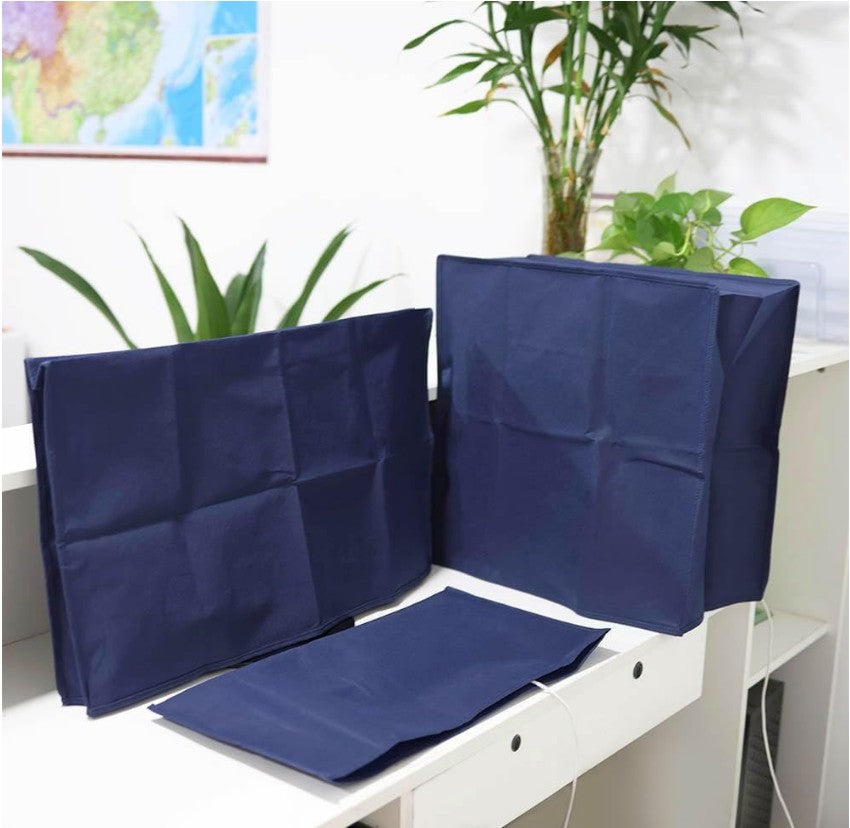 3 Pieces Computer Dust Cover Set – Monitor, Keyboard & CPU Tower