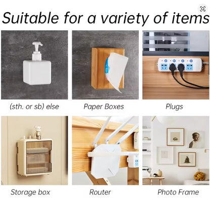 Invisible Double-Sided Self-Adhesive Hooks