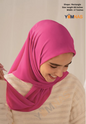 Hot Pink Luxury Chiffon Hijab for Women & Girls