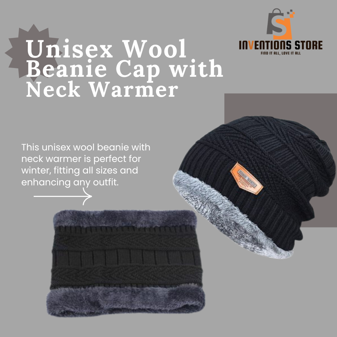 Winter Cap with Gloves Set – Warm, Stylish & Comfortable