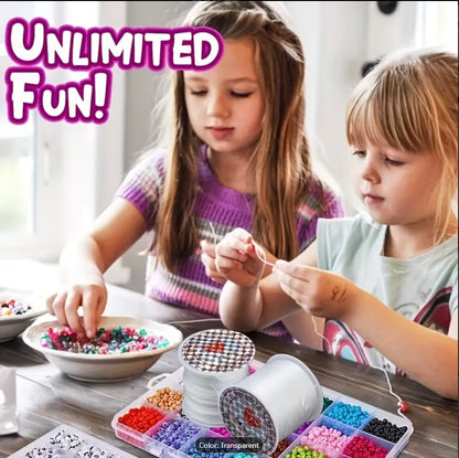 50 Meter Transparent Elastic Thread for Bracelets – Stretchable String for Beads & Jewelry Making