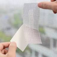 Waterproof Self-Adhesive Window Screen Repair Tape, Anti-Insect Mesh Patch For Dorm Doors/Curtains, Strong Adhesive Repair Tape For Torn Screens, 2M/78.74INCH Length