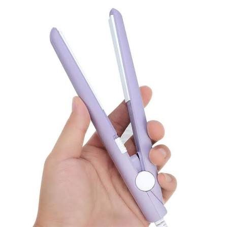 Mini Hair Straightener – Portable Ceramic Hair Straightening Iron | Fast Heating Travel Hair Styler for Women & Girls
