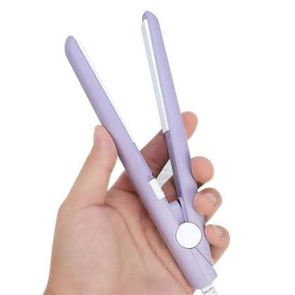 Mini Hair Straightener – Portable Ceramic Hair Straightening Iron | Fast Heating Travel Hair Styler for Women & Girls