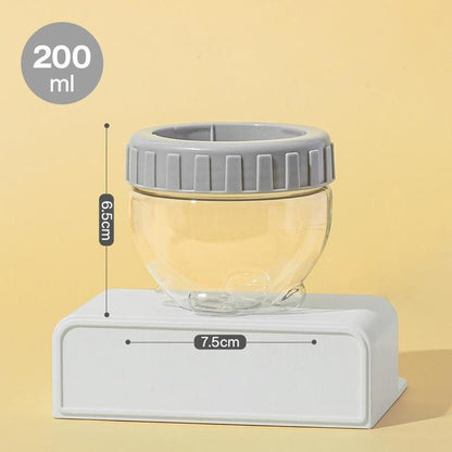 Spice Jars Set | Airtight Grocery Jar for Kitchen Storage | Masala Storage Jar | Kitchen Accessories Jar | Kitchen Jar Storage | Airtight Snack Jar | Transparent Plastic Container Set | Kitchen Organizers | Grocery Jars for Pulses, Spices & More