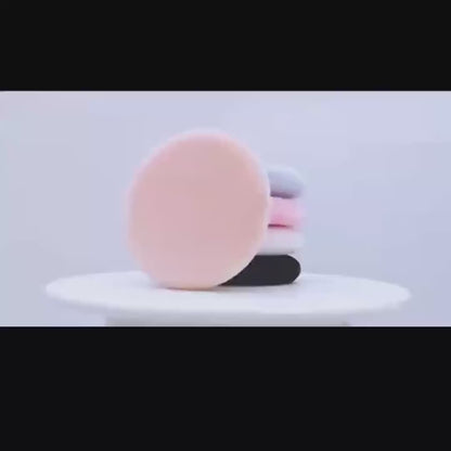 Round Powder Puffs Soft Velvet – Reusable Makeup Sponge
