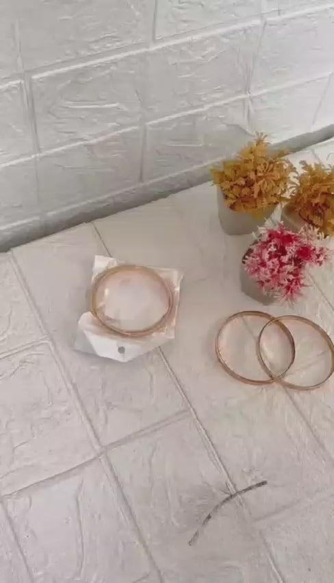 Bangles Set New Beauty Design | Simple Gold Bangles for Women