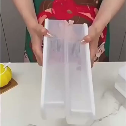 6pcs Food Grade Plastic Satorage Boxes with Lids