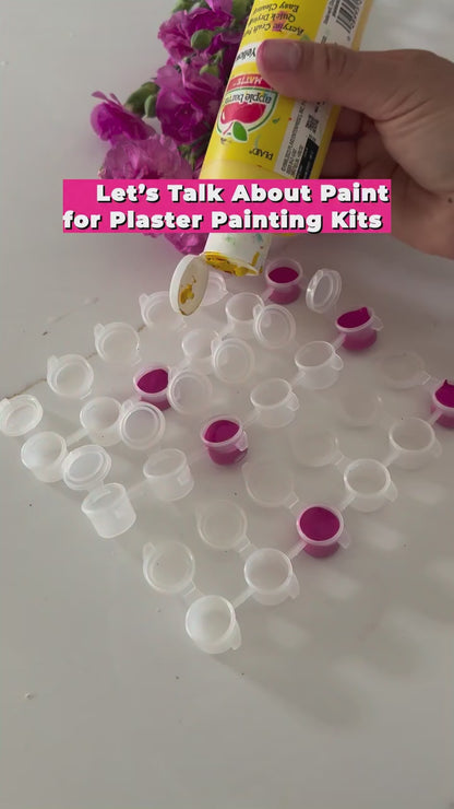 Kids Acrylic Paint Set with Brushes – Non-Toxic Art & Craft Painting Kit for Children