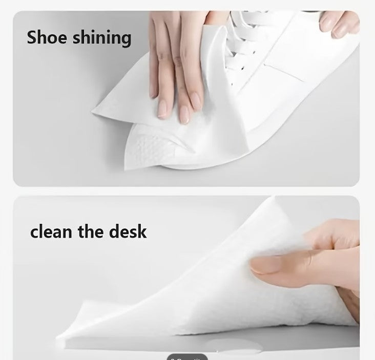 Pack of 10 – Magic Travel Cotton Compressed Towels | Expandable Facial Tissue Towels